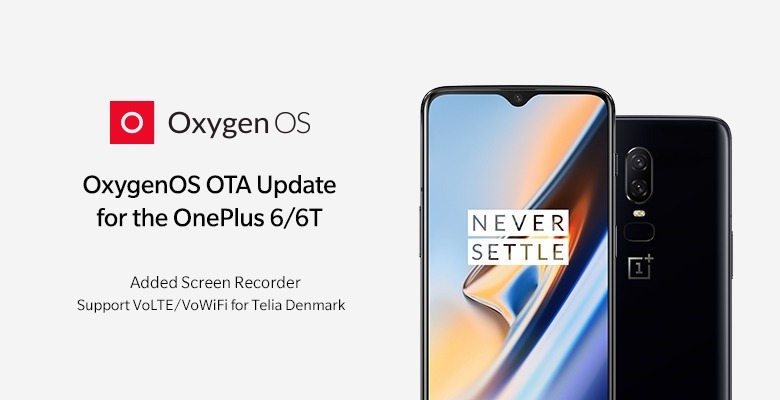 Oxygen OS update for OnePlus 6/6T