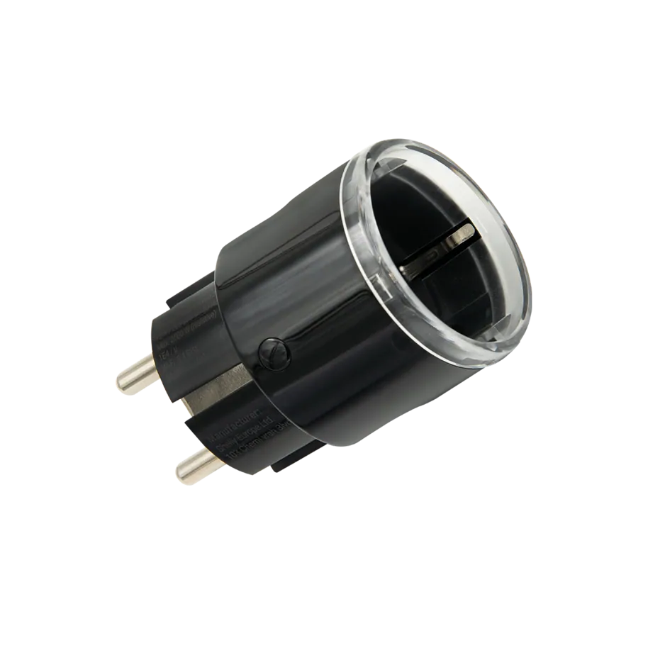 Shelly Plug S Gen3 smart plug, black, product photo
